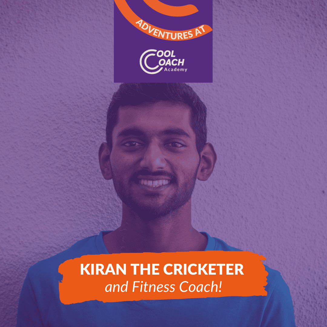 Kiran the Cricketer and Fitness Coach!